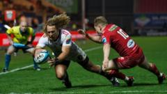 united-rugby-championship:-scarlets-27-32-sharks-–-kok-hat-trick-proves-difference