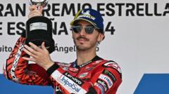 motogp:-francesco-bagnaia-wins-third-straight-spanish-grand-prix