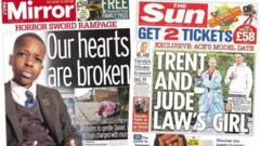newspaper-headlines:-'our-hearts-are-broken'