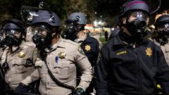 ucla:-police-clear-out-pro-palestinian-encampment-and-detain-protesters