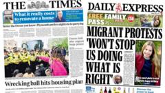 newspaper-headlines:-'pm-to-offer-ireland-rwanda-deal'-and-migrant-barge-protests