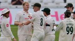 nottinghamshire-beat-lancashire-by-nine-wickets-despite-hurst-ton