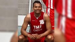 Basketballer Guillaume Hoareau dies after mid-game collapse