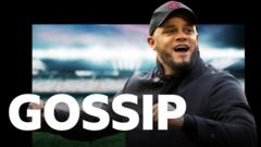 football-gossip:-vincent-kompany-on-bayern-shortlist