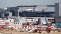 gatwick:-flights-delayed-as-plane-stuck-on-runway-with-hot-brakes