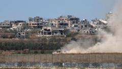 gaza-war:-rockets-fired-at-israel-as-battle-rages-in-shejaiya